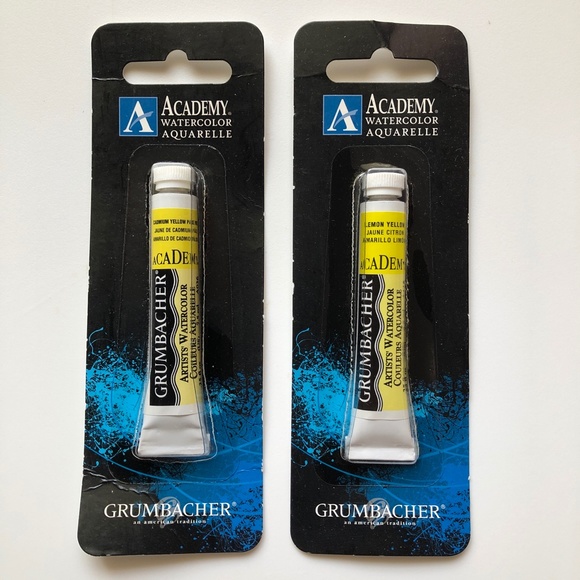 GRUMBACHER ACADEMY Watercolor Set of 15 .25 oz/ 7.5 ml Tubes NEW! - Picture 4 of 15